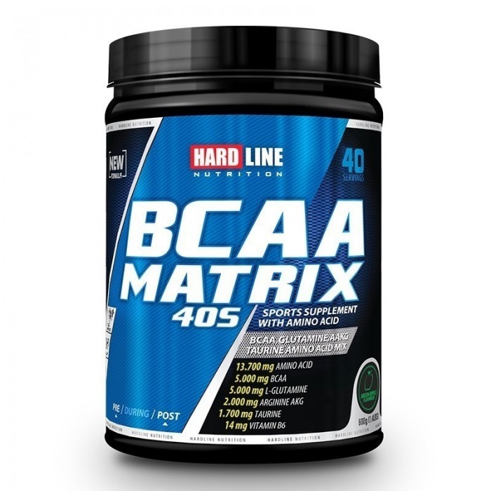 hardline-bcaa-matrix-40s-600-gr-32706