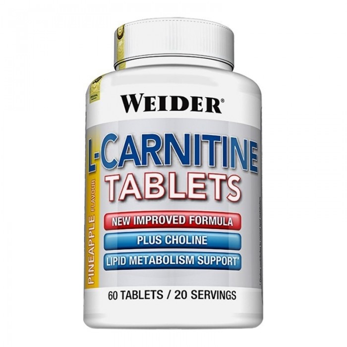 Weider L-Carnitine Tablets 300mg 60 Tablet