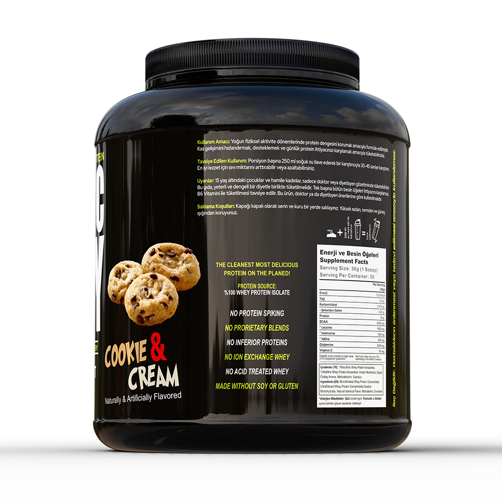 Ultrabio Classic Whey 1000g Kurabiye- Krema Aromalı